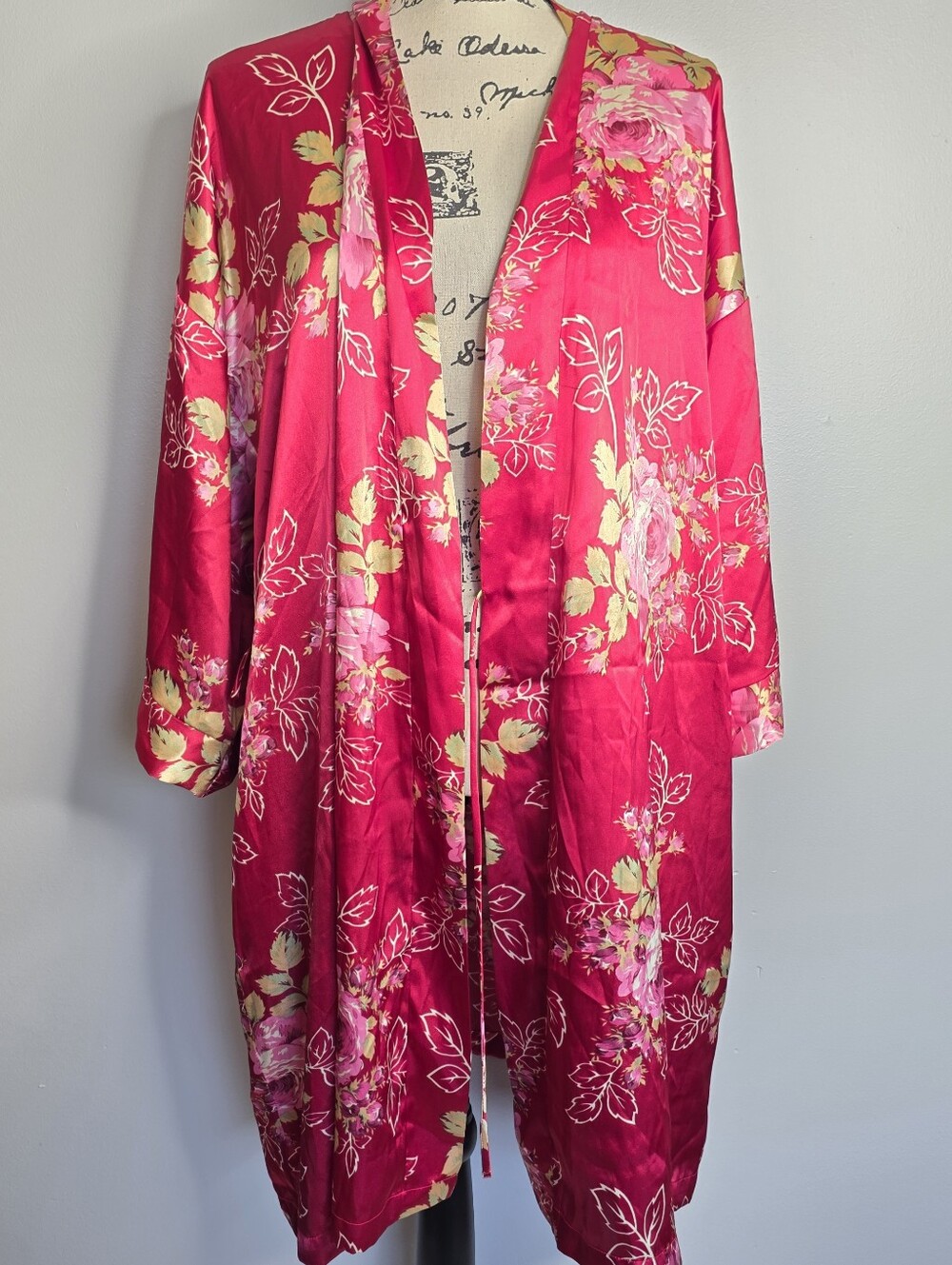 Inner Most Y2k Vtg Floral Robe Sz 1x